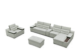 Arlet Grey RAF 4-Piece Sectional by New Era Innovations at Eve Furniture