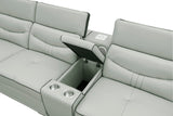 Arlet Grey RAF 4-Piece Sectional by New Era Innovations at Eve Furniture