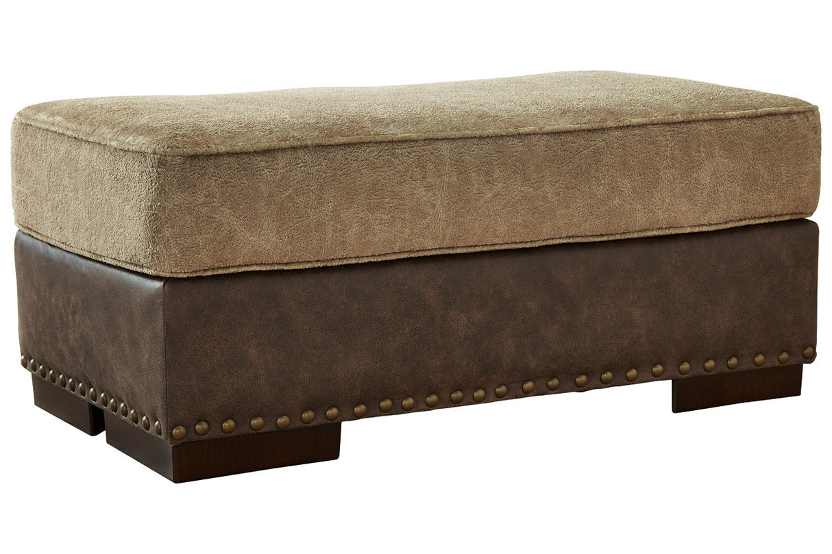 Alesbury Chocolate Ottoman