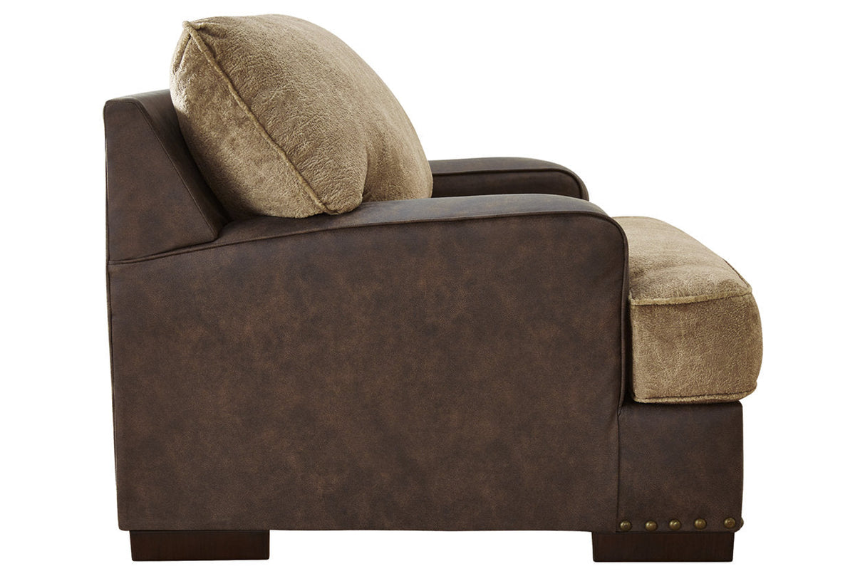 Alesbury Chocolate Oversized Chair