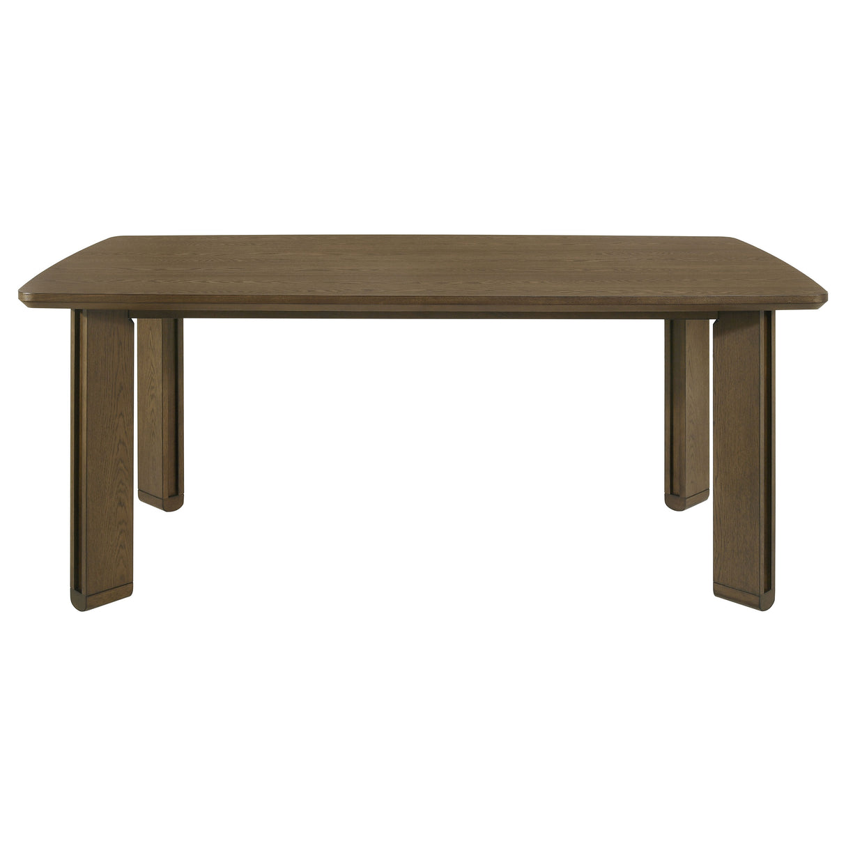 Ottowa Brown 7-Piece Rectangular Wood Dining Room Set