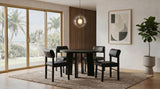 Strouse Black 5-piece Dining Set by Coaster at Eve Furniture