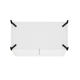 2-Piece Abbey Accent Cabinet and Bookcase in White by Manhattan Comfort at Eve Furniture