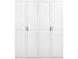 2-Piece Cornelia Storage Closet 1.0 and 2.0 in White by Manhattan Comfort at Eve Furniture