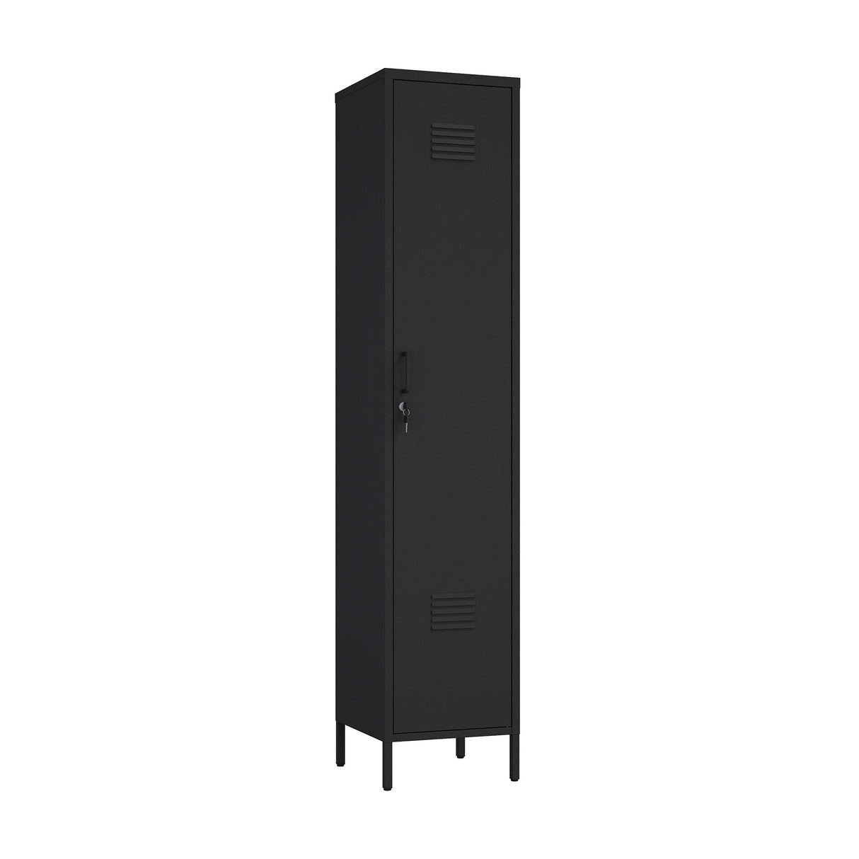 2-Piece Naomi Accent Cabinet and Storage Cabinet in Black by Manhattan Comfort at Eve Furniture
