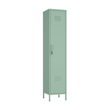 2-Piece Naomi Accent Cabinet and Storage Cabinet in Green by Manhattan Comfort at Eve Furniture