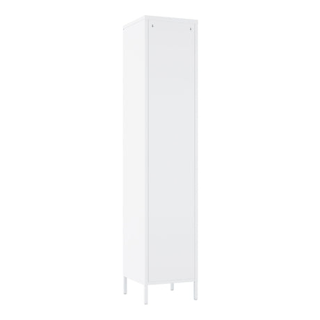 2-Piece Naomi Accent Cabinet and Storage Cabinet in White by Manhattan Comfort at Eve Furniture