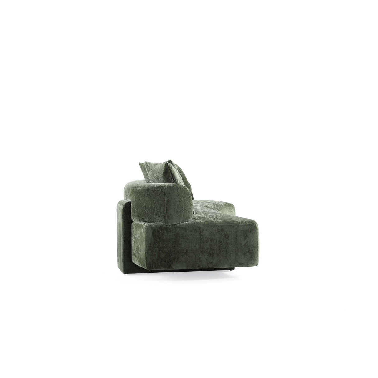2-Piece Verandah 90.6" Sofa and 112" XL Sofa in Olive Green by Manhattan Comfort at Eve Furniture