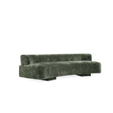 2-Piece Verandah 90.6" Sofa and 112" XL Sofa in Olive Green by Manhattan Comfort at Eve Furniture
