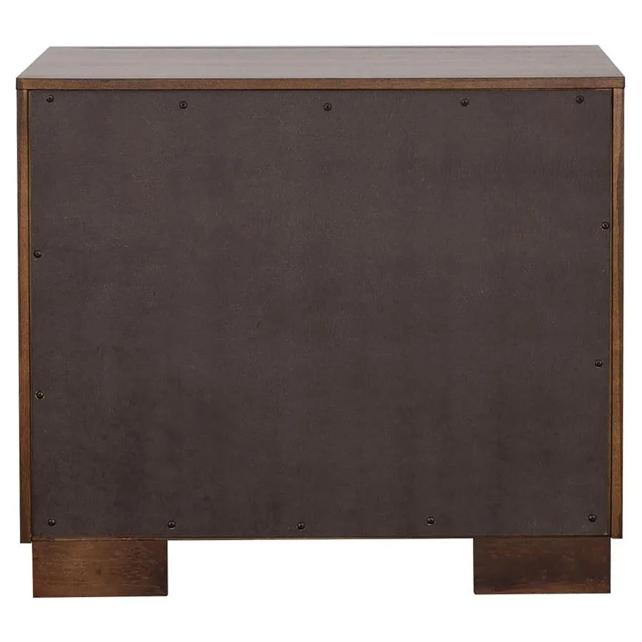 Jessica Cappuccino 5-Piece King Bedroom Set with Nightstand Panels by Coaster at Eve Furniture