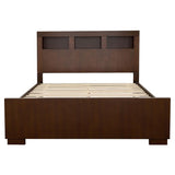 Jessica Cappuccino 4-Piece Eastern King Bedroom Set by Coaster at Eve Furniture