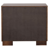 Jessica Cappuccino 4-Piece Queen Bedroom Set with Nightstand Panels by Coaster at Eve Furniture