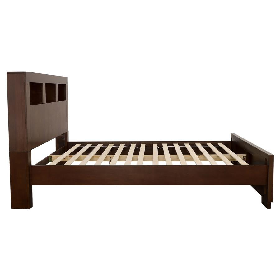 Jessica Cappuccino 5-Piece Queen Bedroom Set by Coaster at Eve Furniture