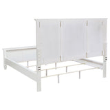Sandy Beach Cream White 5-Piece California King Bedroom Set
