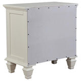 Sandy Beach 4-Piece Eastern King Storage Bedroom Set with Sleigh Headboard by Coaster at Eve Furniture