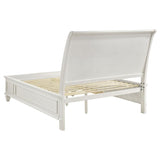Sandy Beach Cream White 4-Piece Queen Bedroom Set by Coaster at Eve Furniture