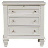 Sandy Beach Cream White 4-Piece Queen Bedroom Set by Coaster at Eve Furniture