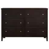 Carlton Cappuccino/Black 4-Piece Twin Upholstered Bedroom Set