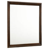 Juego de dormitorio de 4 piezas con panel completo y cabecero alto Louis Philippe White