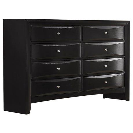 Briana Black 4-Piece Eastern King Bedroom Set by Coaster at Eve Furniture
