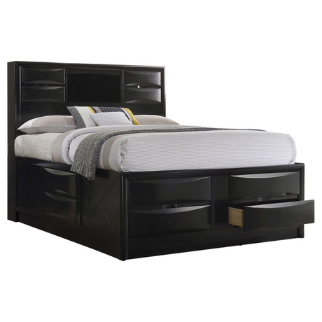 Briana Black 4-Piece California King Bedroom Set by Coaster at Eve Furniture