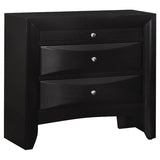 Briana Black 5-Piece California King Bedroom Set by Coaster at Eve Furniture