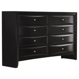 Briana Black 5-Piece California King Bedroom Set by Coaster at Eve Furniture