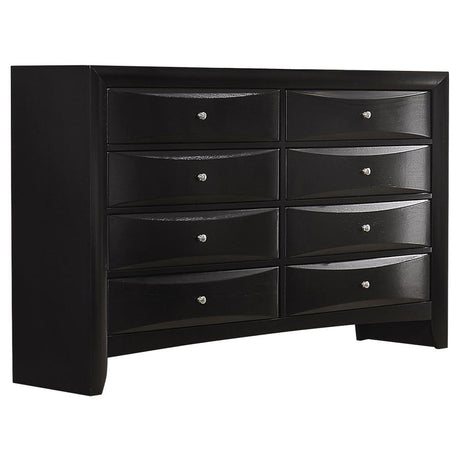 Briana Black 5-Piece California King Bedroom Set by Coaster at Eve Furniture