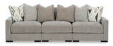 Aslan Court Pebble Modular Sofa and Loveseat