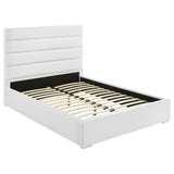 Felicity White High Gloss 4-Piece Full Bedroom Set