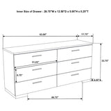 Felicity White High Gloss 4-Piece California King Bedroom Set