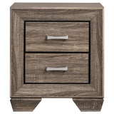 Kauffman Washed Taupe 4-piece California King Bedroom Set by Coaster at Eve Furniture