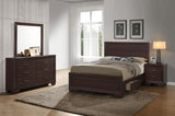 Kauffman Dark Cocoa 4-Piece Queen Bedroom Set by Coaster at Eve Furniture