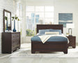 Kauffman Dark Cocoa 4-Piece Eastern King Bedroom Set by Coaster at Eve Furniture