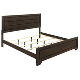 Kauffman Dark Cocoa 4-Piece Eastern King Bedroom Set by Coaster at Eve Furniture