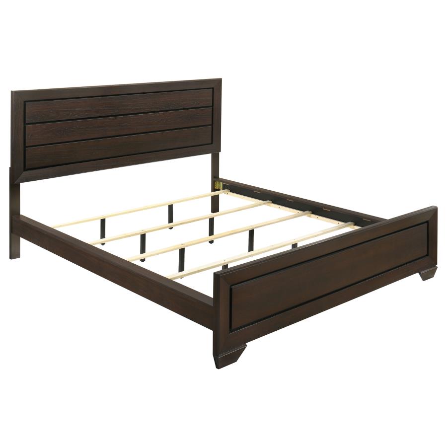 Kauffman Dark Cocoa 5-Piece California King Bedroom Set