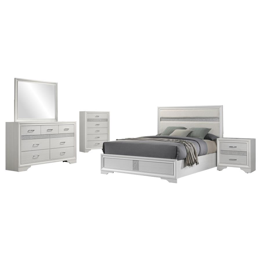 Miranda White 5-Piece Full Bedroom Set