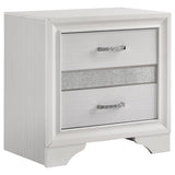 Miranda White 5-Piece Full Storage Bedroom Set