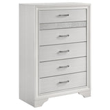 Miranda White 5-Piece Full Storage Bedroom Set
