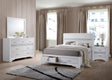 Miranda White 4-Piece Eastern King Platform Storage Bedroom Set by Coaster at Eve Furniture