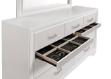 Miranda White 5-Piece Twin Storage Bedroom Set