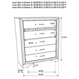 Miranda White 5-Piece Twin Storage Bedroom Set