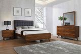Robyn Dark Walnut 4-Piece Full Bedroom Set