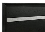 Miranda Black 4-Piece Full Storage Bedroom Set