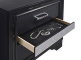 Miranda Black 4-Piece Full Storage Bedroom Set