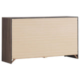 Brantford Barrel Oak 4-Piece Eastern King Bedroom Set by Coaster at Eve Furniture