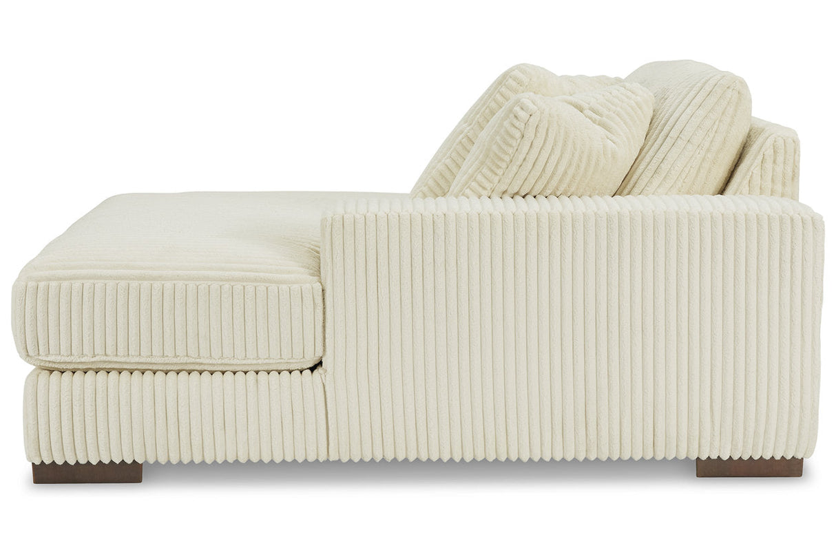 Lindyn Ivory 6-Piece Sectional with Chaise and Ottoman