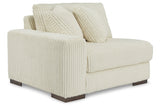 Lindyn Ivory 6-Piece Sectional with Chaise and Ottoman