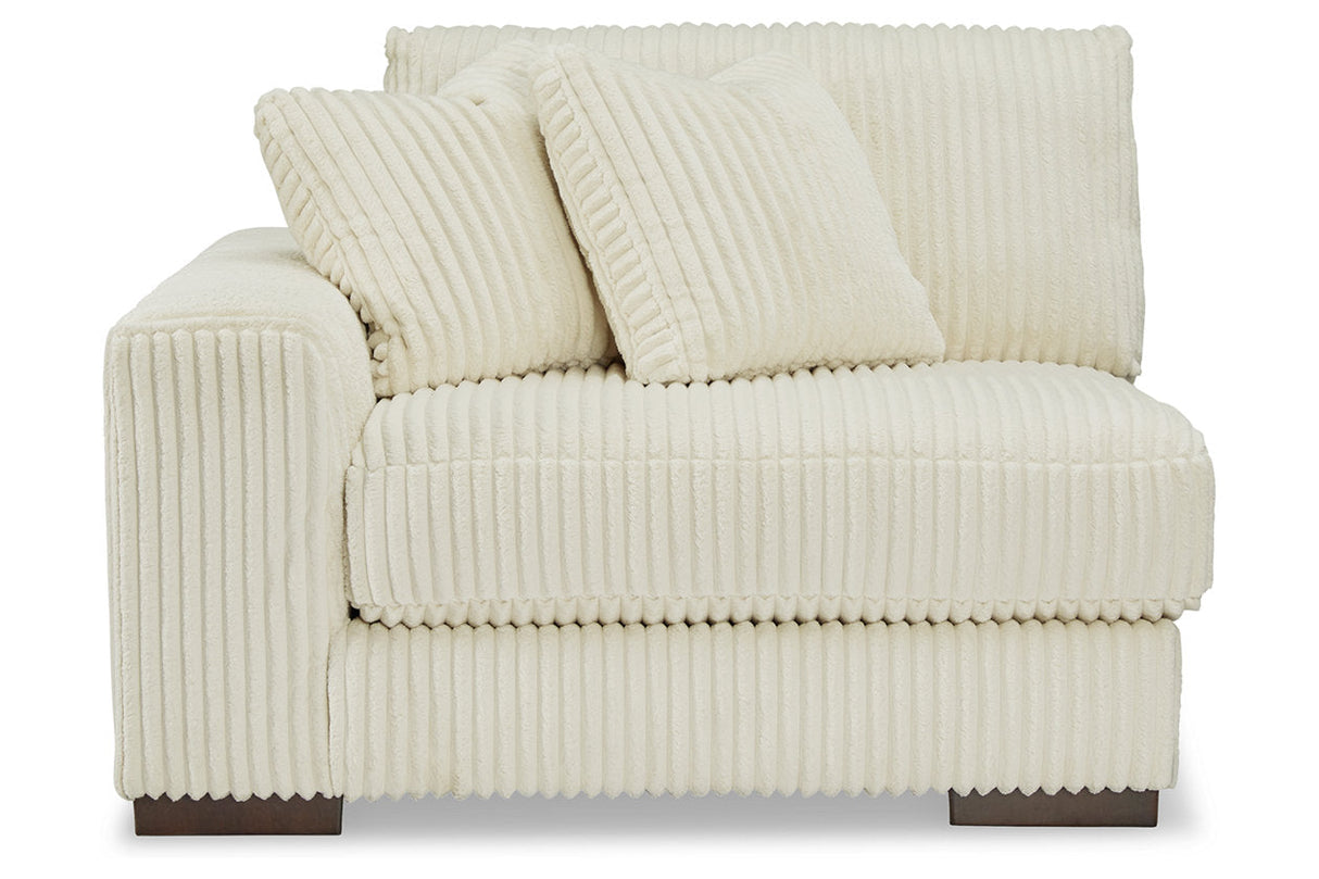 Lindyn Ivory 6-Piece Sectional with Chaise and Ottoman