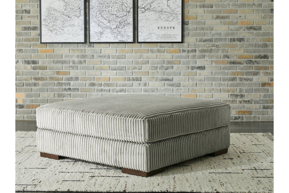 Lindyn Fog Oversized Accent Ottoman